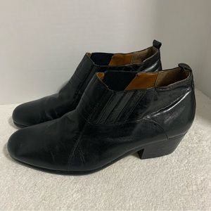 Giorgio Brutini Black Genuine‎ Snake Skin Ankle Boots/shoes Size 9.5